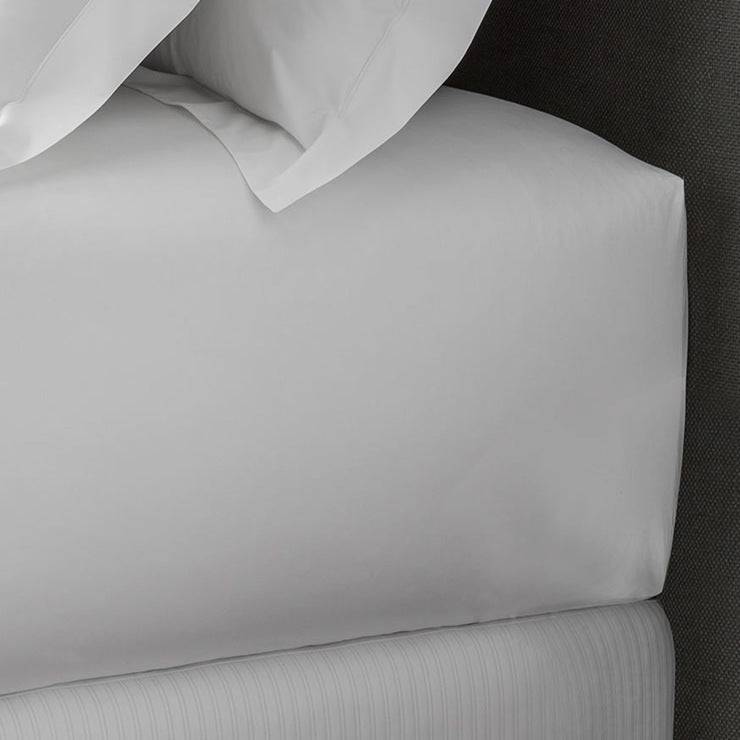 Fitted Sheet 300TC Luxury Hotel - White (Without Pillow Covers)