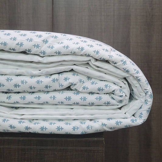 Summer Quilt/Bed Cover "Cornflower"