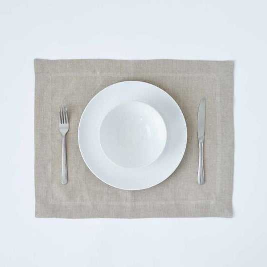 Linen Placemats set of 4-Natural