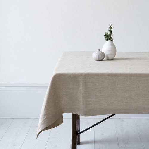 Tischdecke aus Leinen – Natur – LOVE FOR WHITE