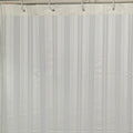 Shower Curtain Self Stripes - Cream - LOVE FOR WHITE                                                          