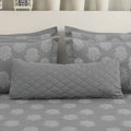 Lumbar/Throw Pillow Cover - Light Grey - LOVE FOR WHITE                                                          