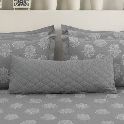 Lumbar/Throw Pillow Cover - Light Grey