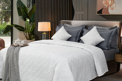 Summer Quilt/Bed Cover "Cornflower"