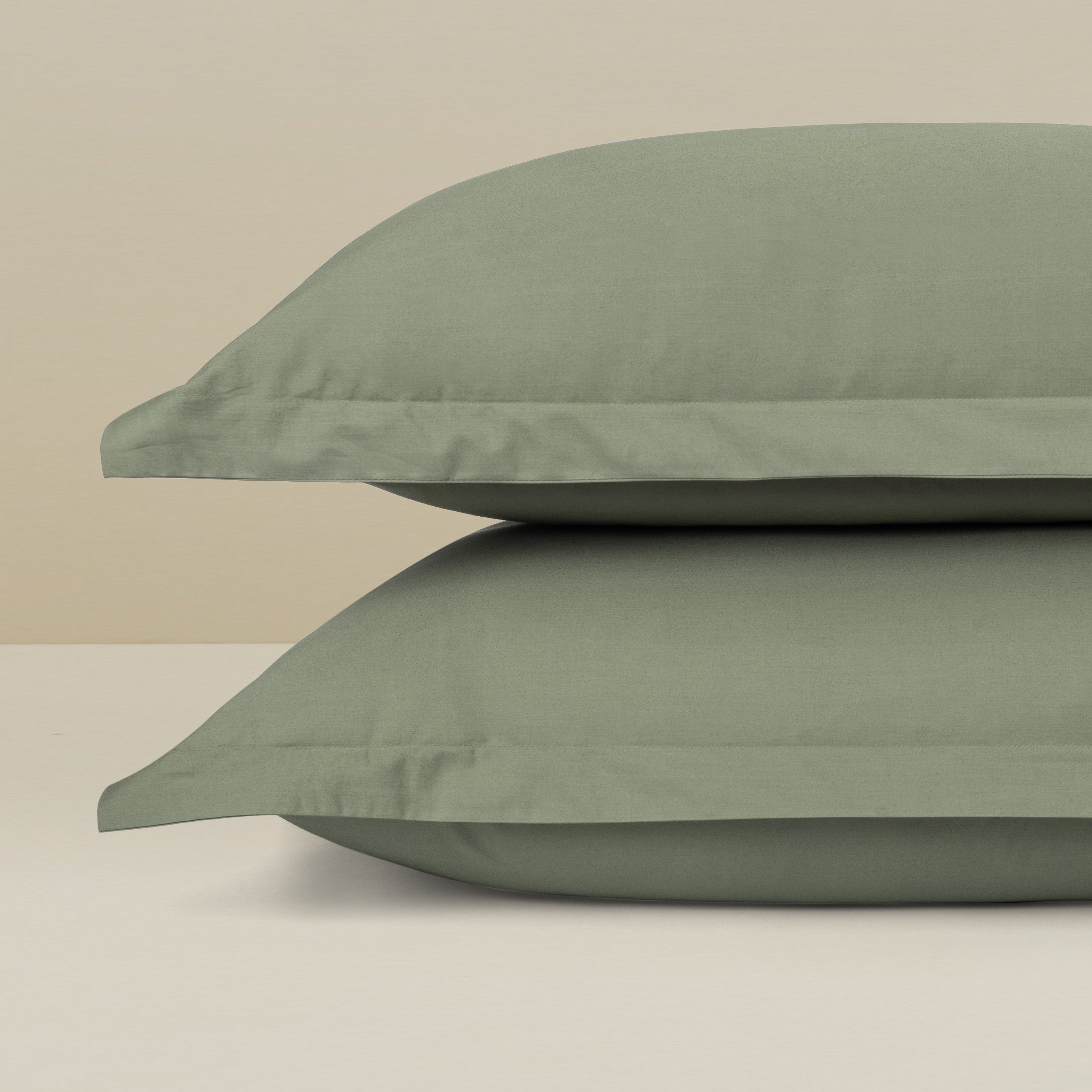 Pillow Covers 300TC Luxury  Set of 2 - Frosty Fern                                               