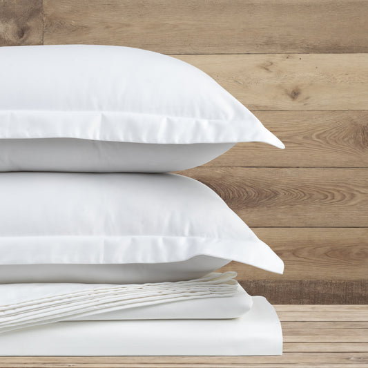 University/Dorm Bedding Sets - 600TC White