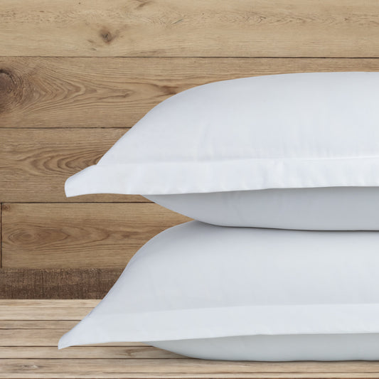 Pillow Covers 600TC Heavenly Set of 2 - White - LOVE FOR WHITE                                                          