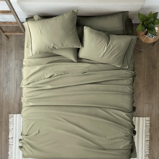 Bed Sheet 300TC Luxury - Sage