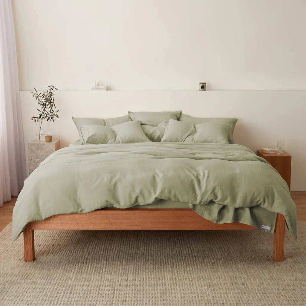 Bed Sheet 300TC Luxury - Sage