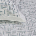 Pillow Covers Hand Block Printed "Crossroads" Set of 2 - LOVE FOR WHITE                                                          