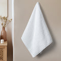 Hotel Luxury Hand Towel Set Of 4 - White - LOVE FOR WHITE                                                          
