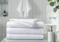 Hotel Luxury Hand Towel Set Of 4 - White - LOVE FOR WHITE                                                          