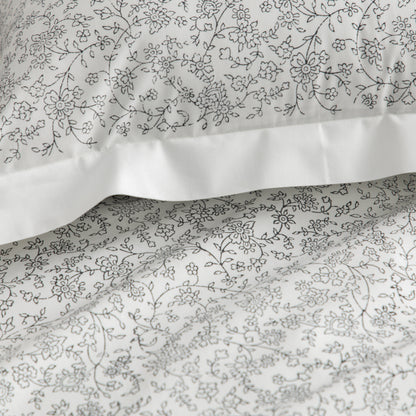 Pillow Covers Hand Block Printed "Forest" Set of 2 - LOVE FOR WHITE                                                          