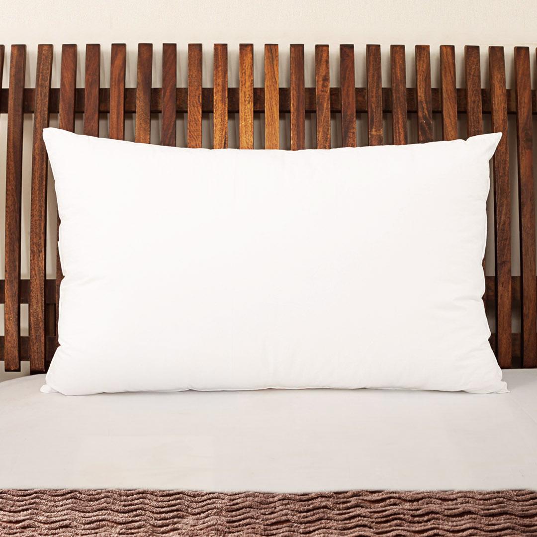 Pillow Feather Down Longlast Set of 2 - LOVE FOR WHITE                                                          