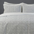 Duvet Cover Hand Block Printed - Forest - LOVE FOR WHITE                                                          