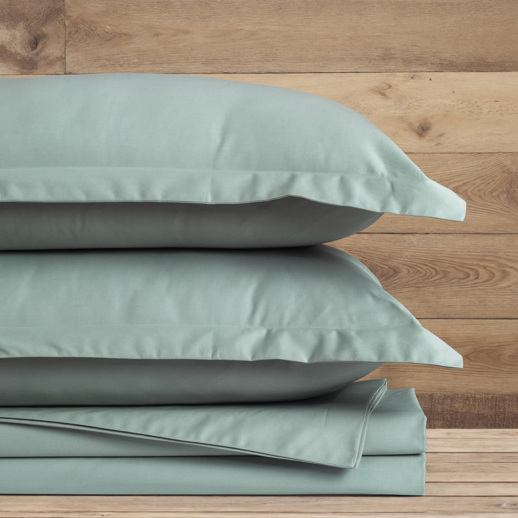 600TC Heavenly Bedding Set - Aqua Pearl                                                        