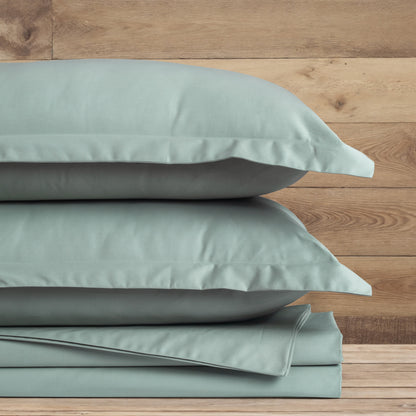 University/Dorm Bedding Sets - Aqua Pearl - LOVE FOR WHITE                                                          
