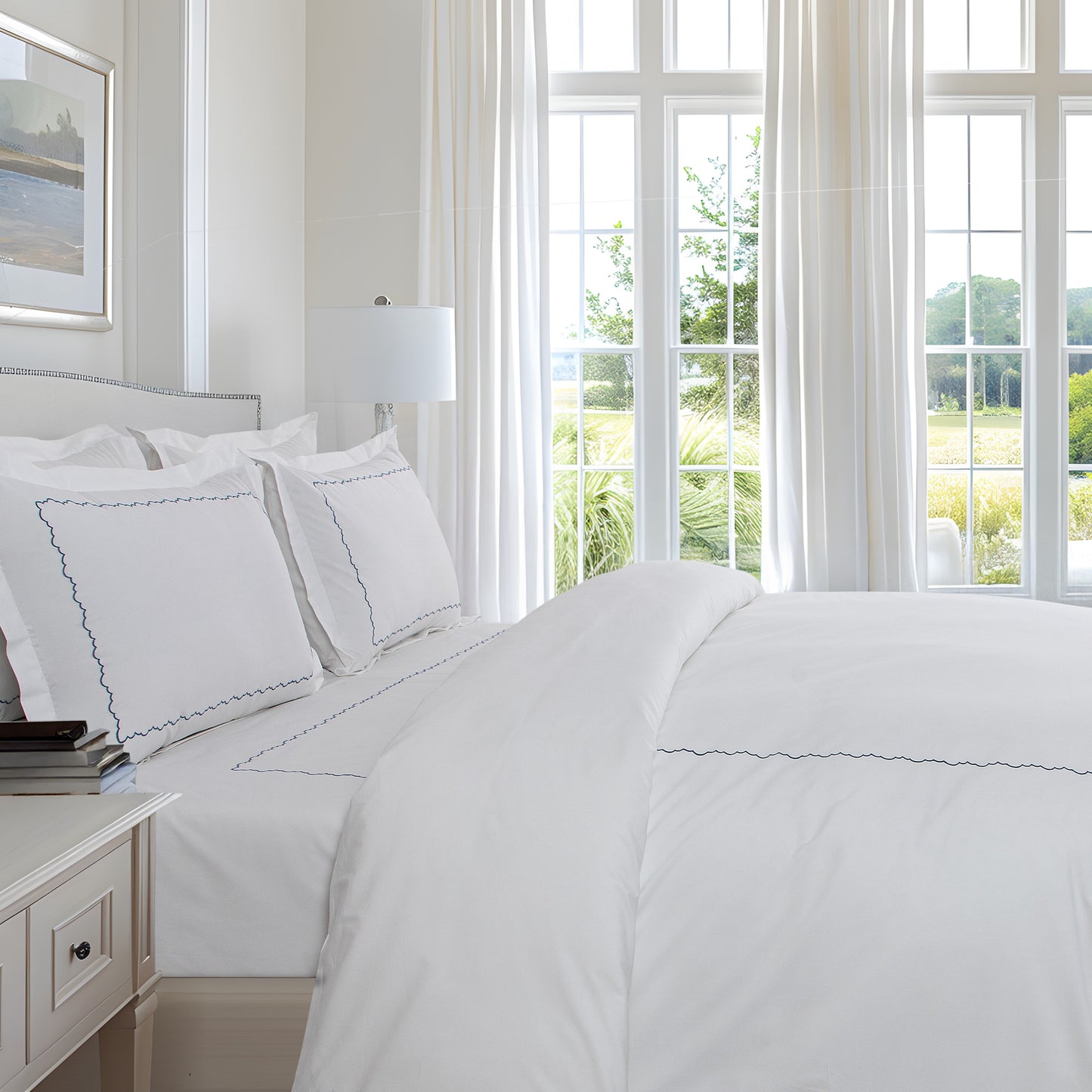 Duvet Cover Embroidered "Taj"