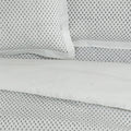 Duvet Cover Hand Block Printed- Cornflower - LOVE FOR WHITE                                                          