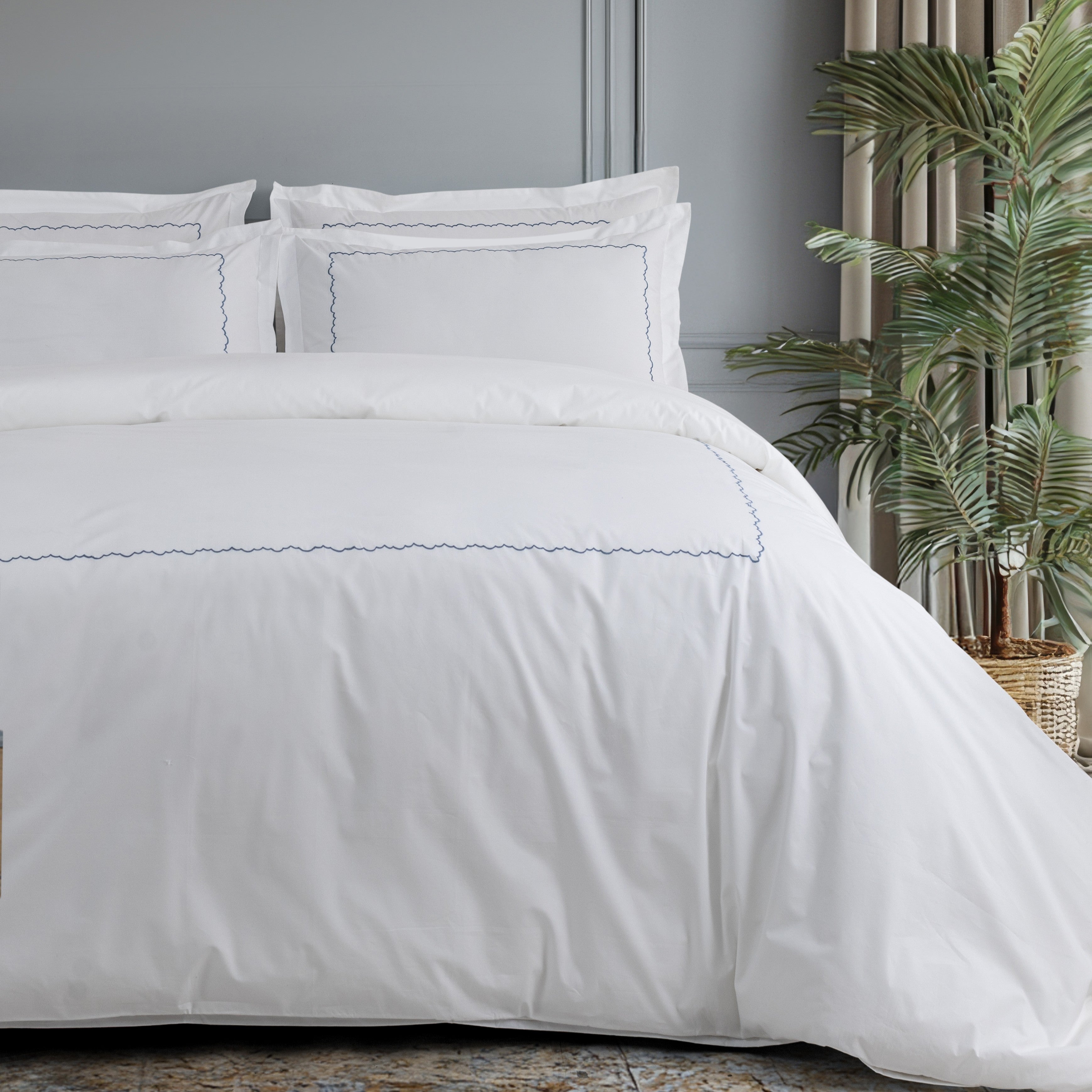 Pillow Covers Embroidered "Taj"  Set of 2