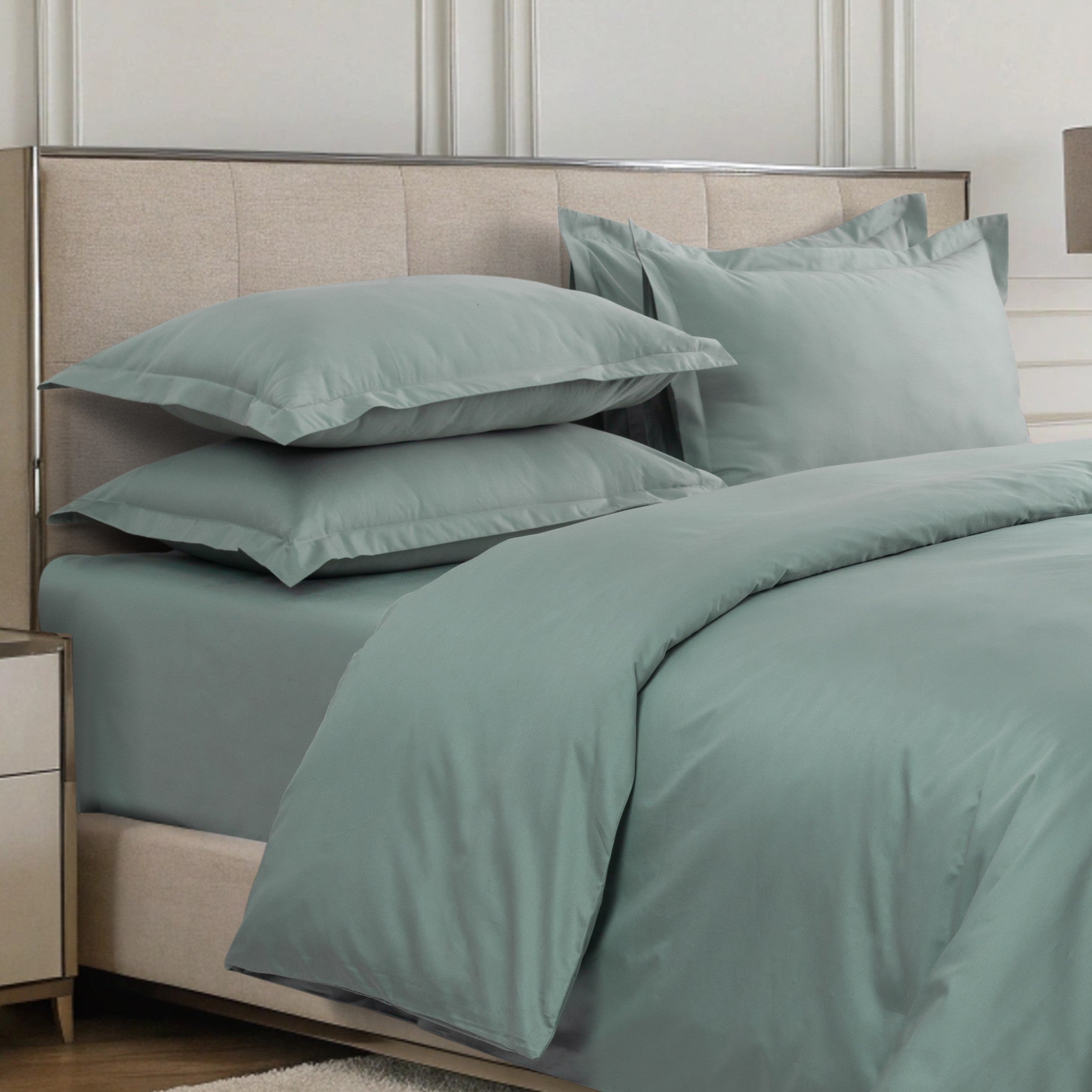 Duvet Cover 600TC Heavenly - Aqua Pearl                                                 