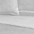 Duvet Cover Hand Block Printed- Cornflower - LOVE FOR WHITE                                                          