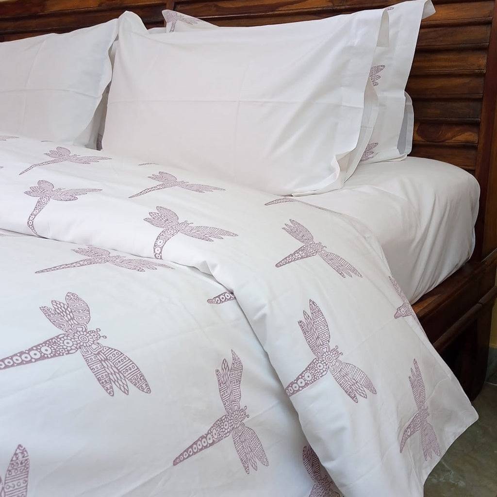 Duvet Cover Hand Block Printed - Emperor