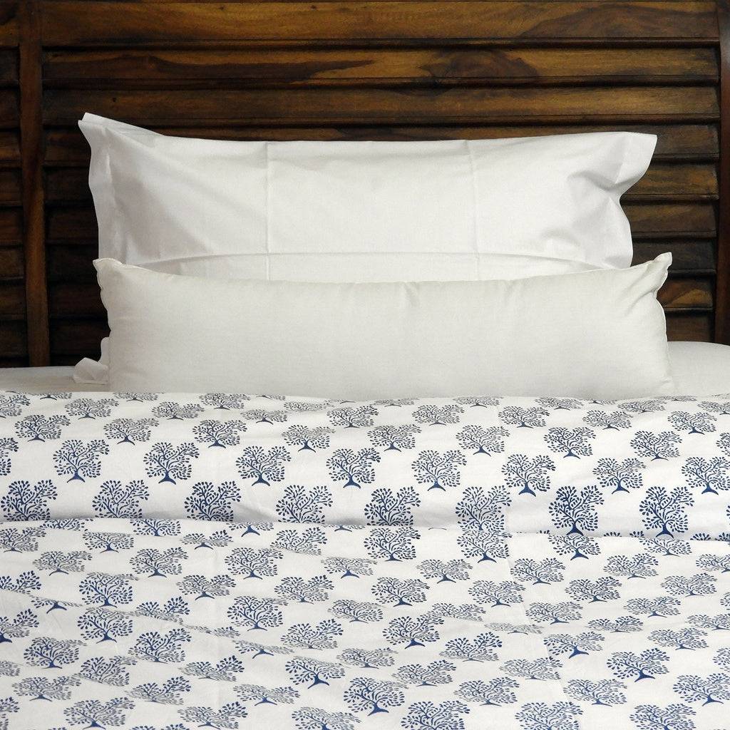 Duvet Cover Hand Block Printed - Forest