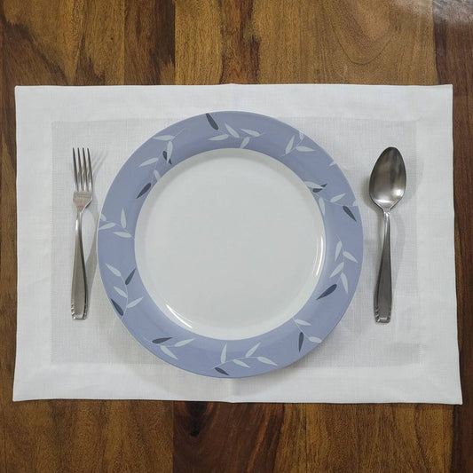 Linen Placemats set of 4- White