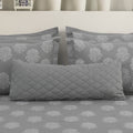 Lumbar/Throw Pillow Cover - Light Grey - LOVE FOR WHITE                                                          