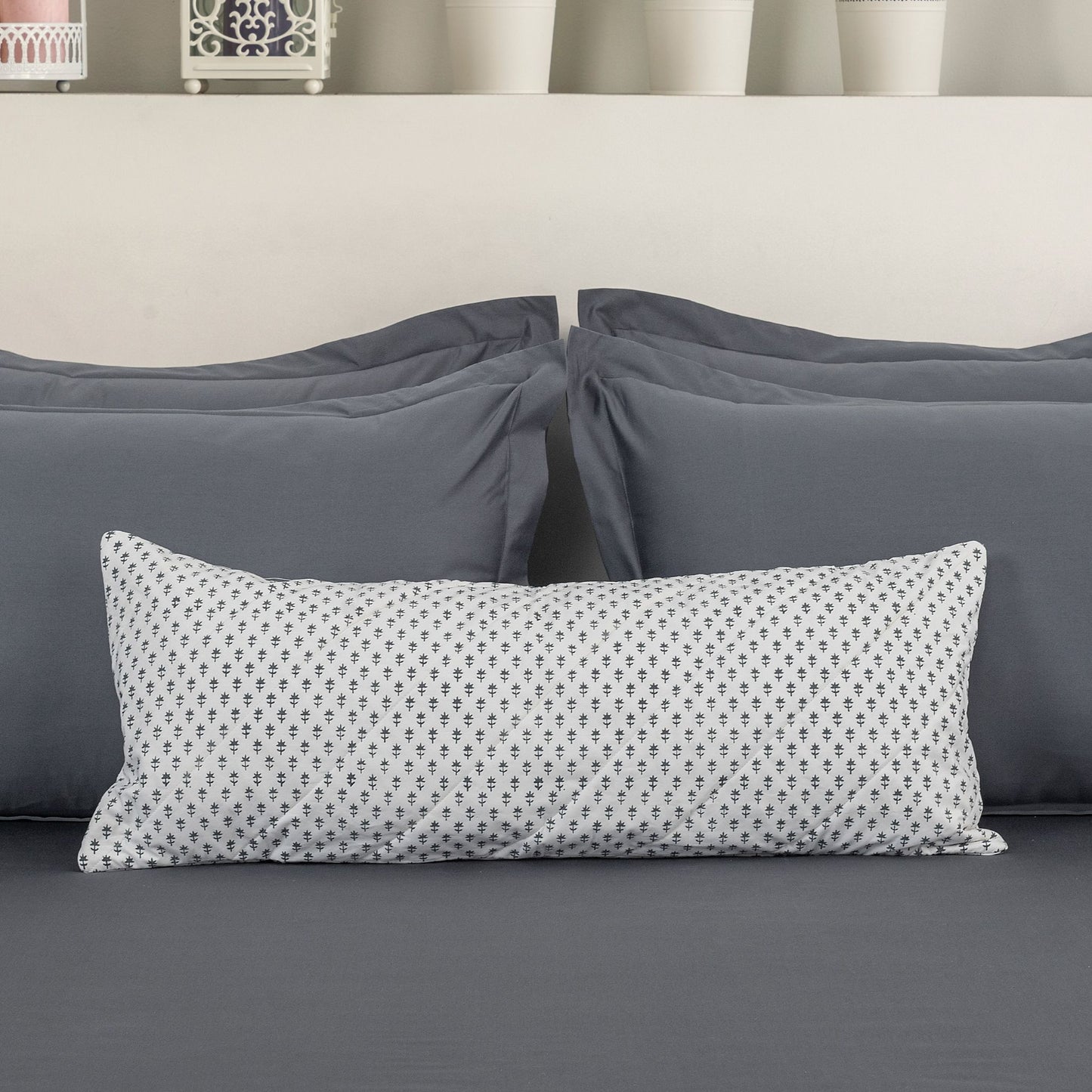 Lumbar/Throw Pillow Cover - Cornflower