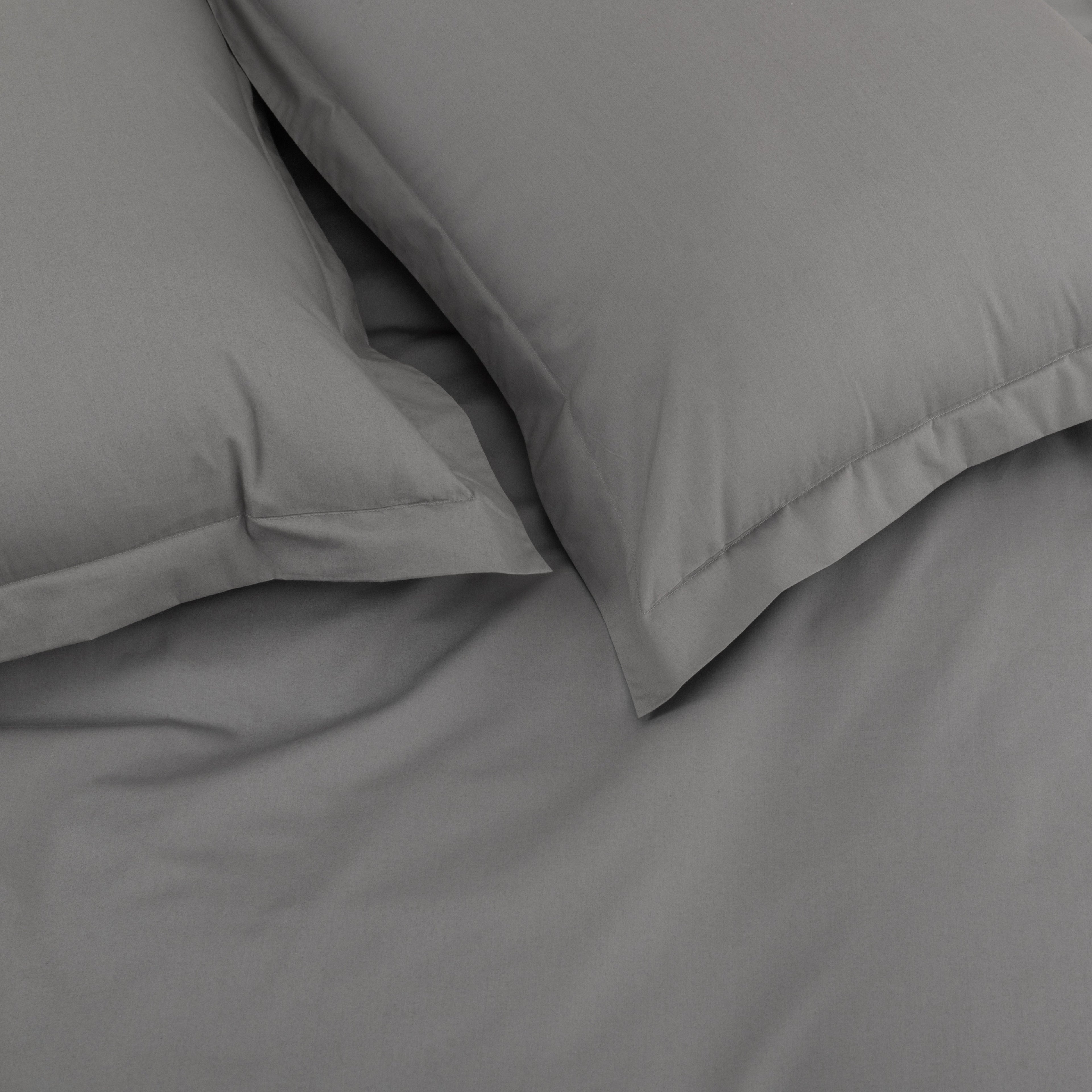 Pillow Cover 300TC Luxury - Light Grey -                                                           