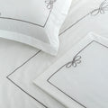 Bed Sheet Embroidered - Knots of Love