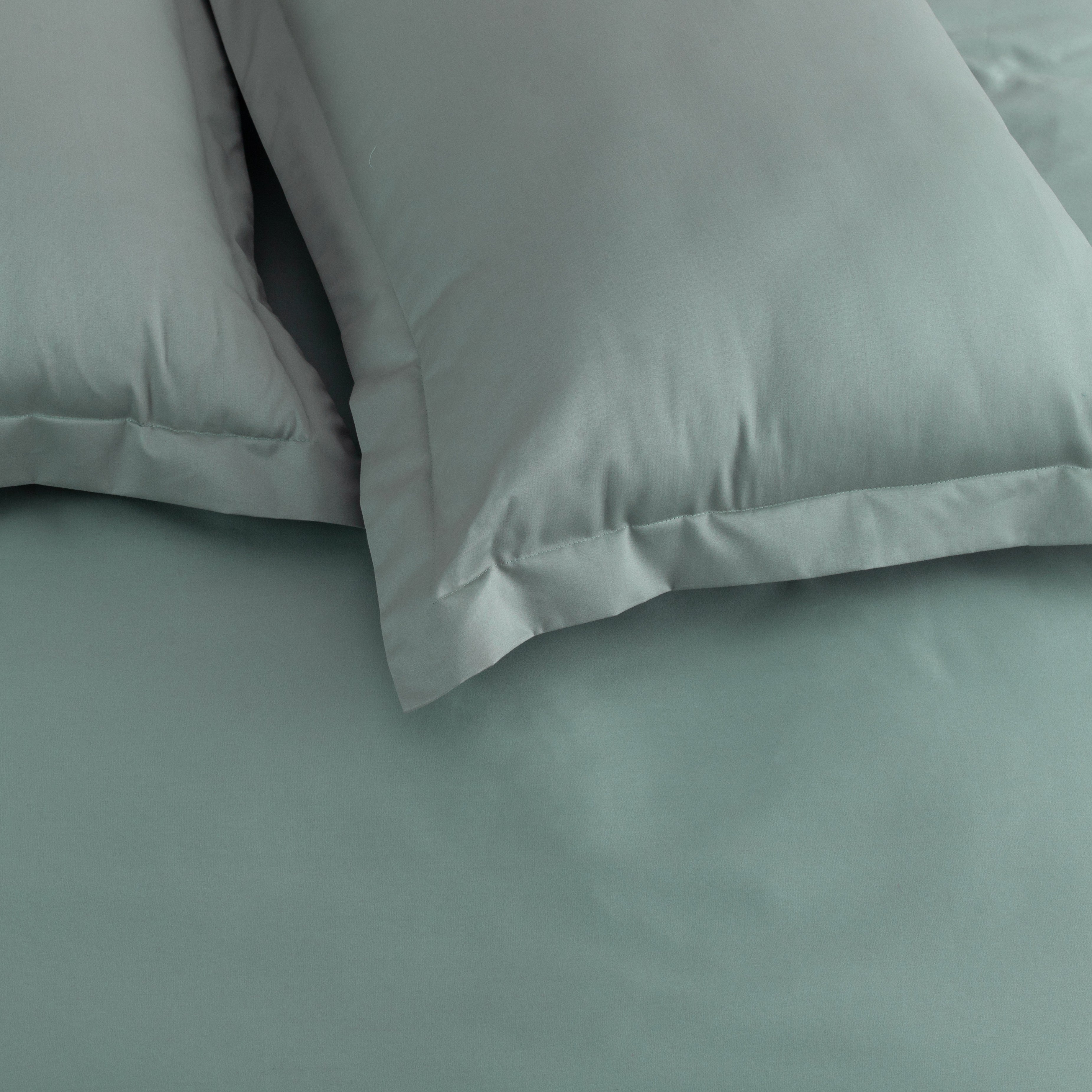 Pillow Cover 600TC Heavenly - Aqua Pearl