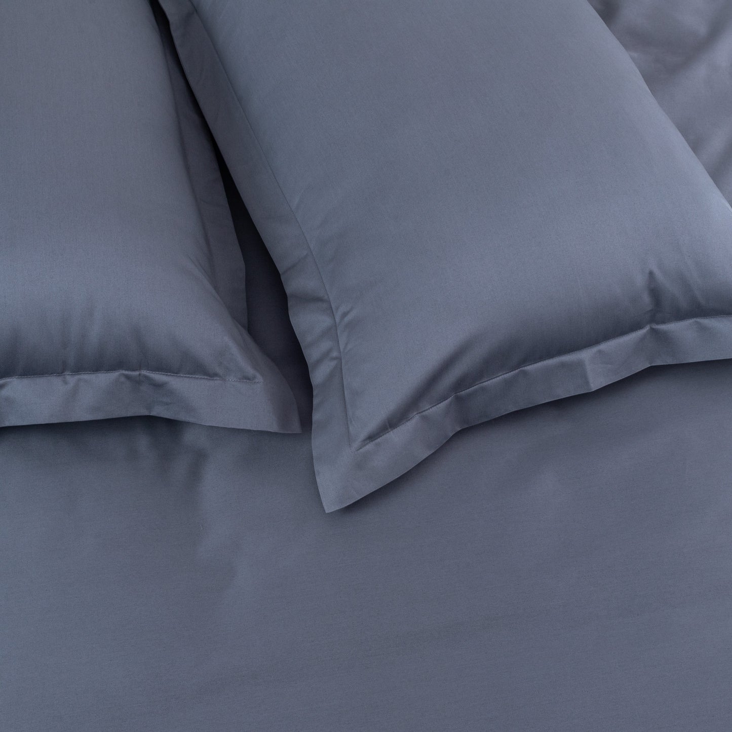 Pillow Covers 600TC Heavenly Set of 2 - Flintstone - LOVE FOR WHITE                                                          