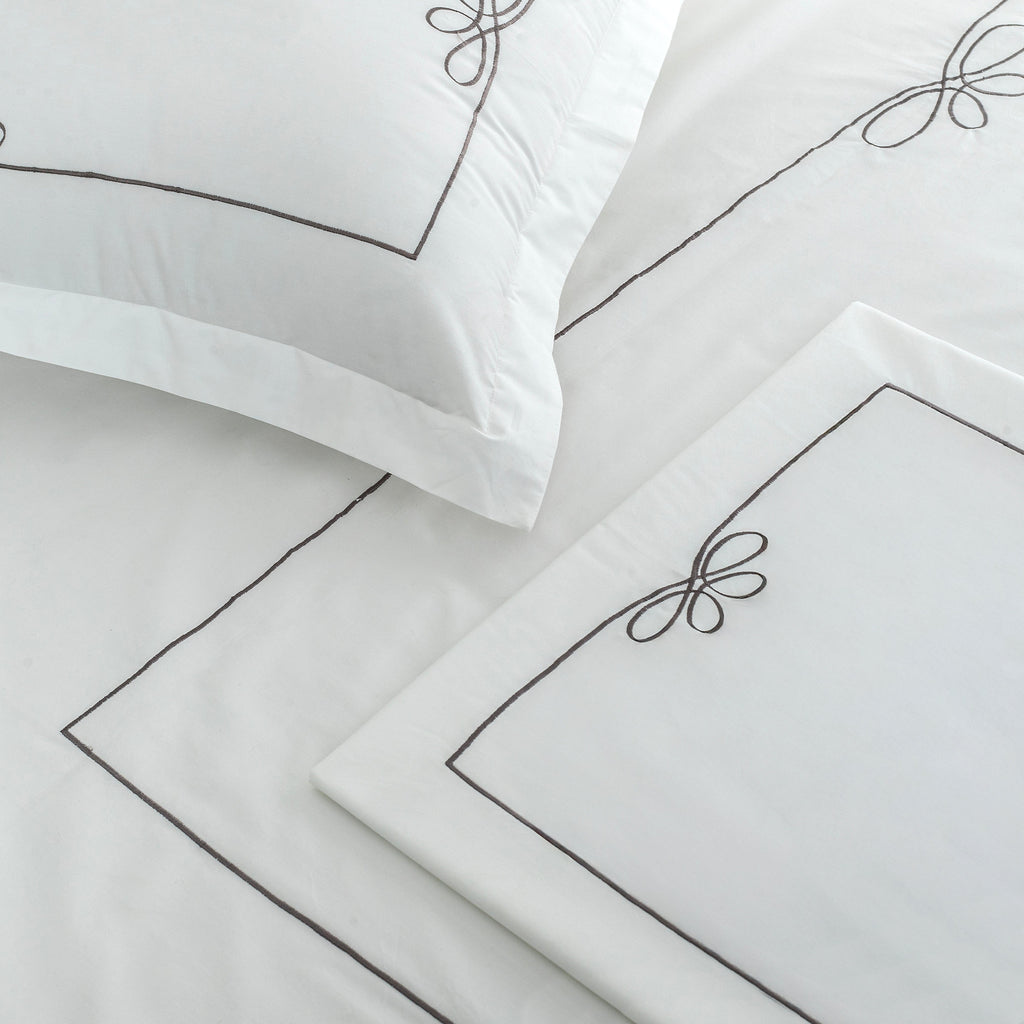 Pillow Cover Embroidered-Knots of Love