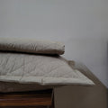 Quilted Pillow Covers Set of 2 -  Sage