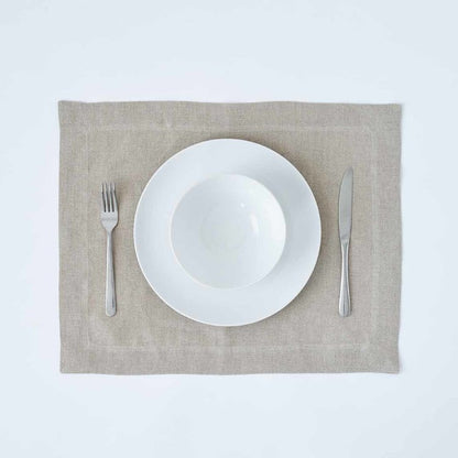 Linen Placemats set of 4-Natural