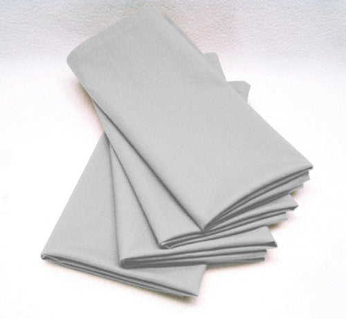 Love For White -Linen Table Napkin set of 4-Light Grey