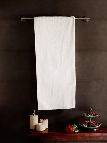 Hotel Luxury Bath Towel - White